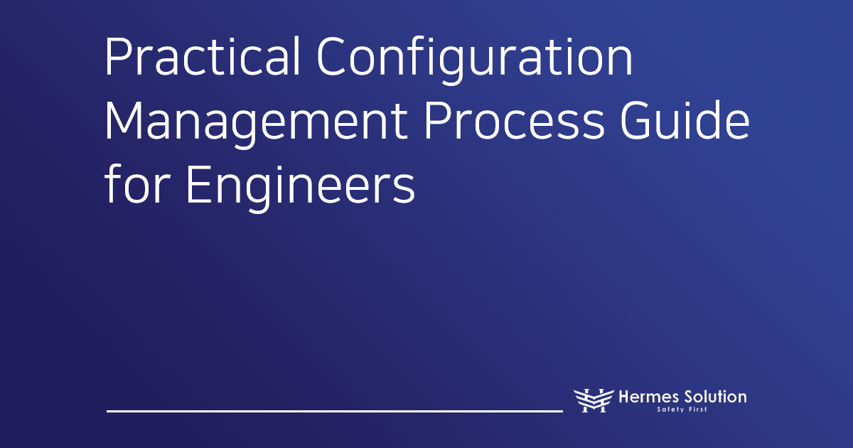 Engineering configuration management 5-step CCB workflow with baseline control and requirements traceability for ISO and ASPICE engineering projects